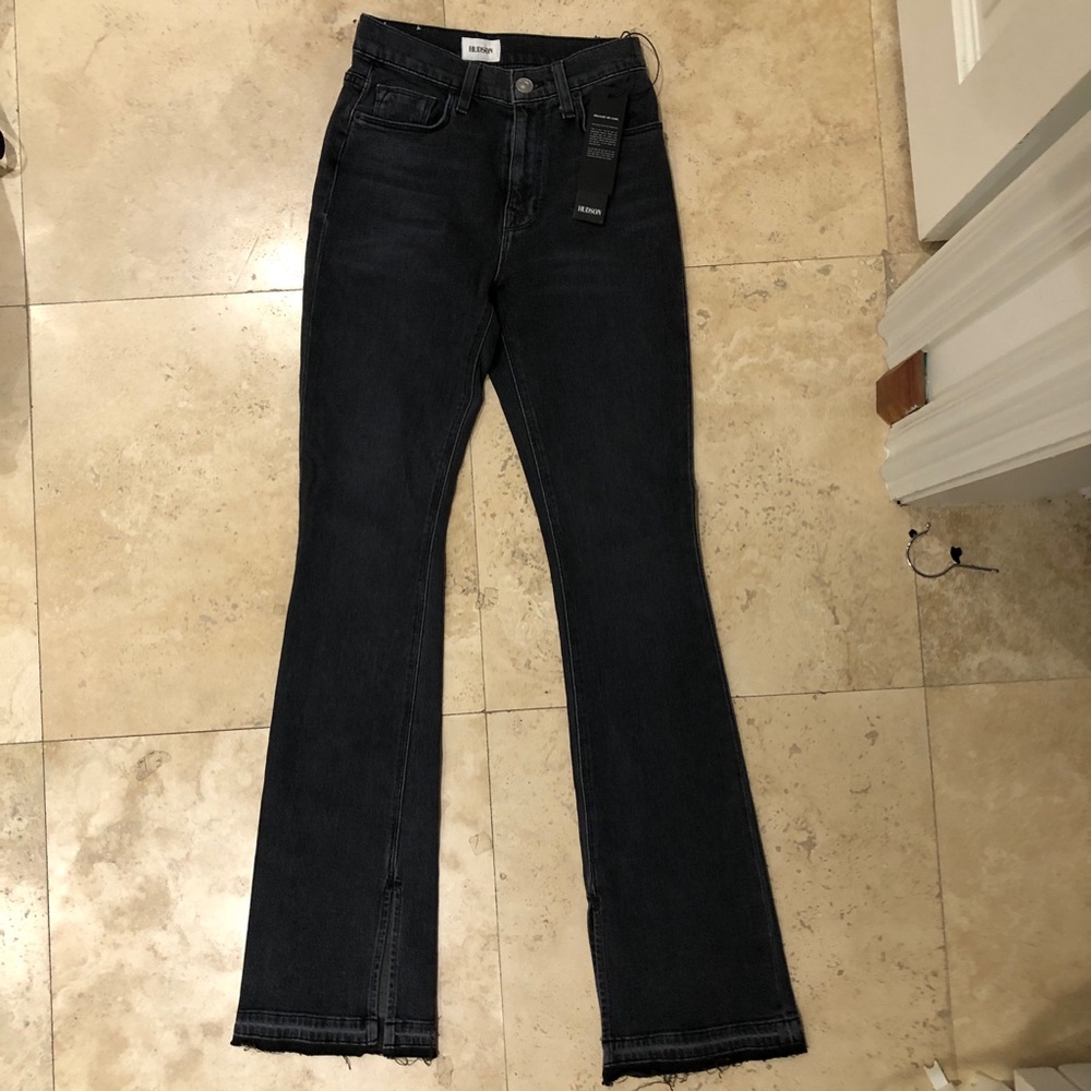 Hudson Black Heartbreaker High Rise Bootcut Jeans